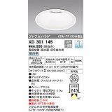 オーデリック　XD301145　ダウンライト 埋込穴φ200 電源装置・調光器・信号線別売 LED一体型 昼白色 高天井用 防雨型 オフホワイト