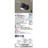 パナソニック　XLGE1123CE1(ランプ別梱)　エクステリア スポットライト LED(昼白色) 天井・壁直付型 集光24度 防雨型 オフブラック