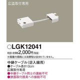 パナソニック　LGK12041　建築化照明 部材 中継ケーブル 逆入線用 広面取付専用 0.1m