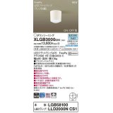 パナソニック　XLGB3000CS1(ランプ別梱)　ダウンシーリング LED(昼白色) 拡散 LEDフラットランプ交換型 ホワイト