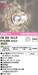 オーデリック　OB255191LR(ランプ別梱)　ブラケットライト 非調光 LEDランプ 電球色