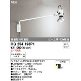 オーデリック　OG254198P1　エクステリア スポットライト ランプ別売 LEDランプ 防雨型 オフホワイト