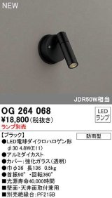 オーデリック　OG264068　エクステリア スポットライト ランプ別売 LEDランプ 防雨型 ブラック