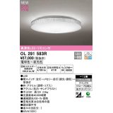 オーデリック　OL291583R　シーリングライト 12畳 調光 調色 リモコン付属 LED一体型 電球色〜昼光色