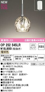 オーデリック　OP252545LR(ランプ別梱)　ペンダントライト 非調光 LEDランプ 電球色 フレンジタイプ