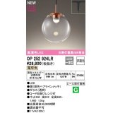 オーデリック　OP252924LR　ペンダントライト 非調光 LED一体型 電球色 プラグタイプ