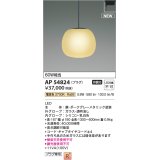 コイズミ照明 AP54824 ペンダント 非調光 LED一体型 電球色 プラグタイプ ダークグレーメタリック