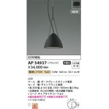 コイズミ照明 AP54937 ペンダント 非調光 LED一体型 電球色 フランジタイプ サテンブラック