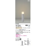 コイズミ照明 AU54501(別梱2ヶ口) アウトドアライト 非調光 LED 電球色 防雨型 サテンシルバー