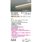 コイズミ照明 AU55055 間接照明器具 調光 調光器別売 LED一体型 電球色 直付・壁付・床取付 散光 1200mmタイプ 防雨型 シルバーアルマイト