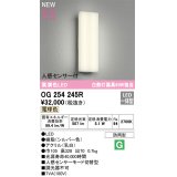 オーデリック OG254245R エクステリア ポーチライト LED一体型 電球色 高演色LED 人感センサー付 防雨型