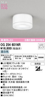 オーデリック OG254601NR(ランプ別梱) エクステリア ポーチライト LEDランプ 昼白色 高演色LED 防雨型 オフホワイト