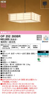 オーデリック OP252283BR 和風照明 ペンダントライト 12畳 調光調色 Bluetooth リモコン別売 LED一体型 高演色LED 引掛シーリング 木製