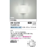 コイズミ照明　AB52238　ブラケットライト LED一体型 非調光 昼白色 コーナー取付 乳白