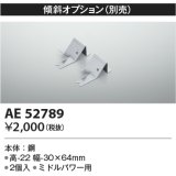 コイズミ照明　AE52789　別売取付金具 傾斜オプション 2個入