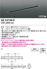 コイズミ照明　AE54198E　高気密埋込スライドコンセント 1200mmタイプ マットファインホワイト