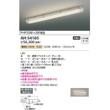 コイズミ照明　AH54185　ベースライト 非調光 LED一体型 電球色 直付・壁付取付 グレー