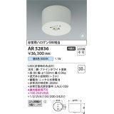 コイズミ照明　AR52836　非常用照明器具 LED一体型 非調光 直付型 昼白色 ホワイト