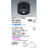 コイズミ照明　AR52839　非常用照明器具 LED一体型 非調光 直付型 昼白色 ブラック