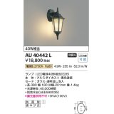 コイズミ照明　AU40442L　ポーチライト 壁 ブラケットライト 白熱球40W相当 LED付 電球色 防雨型 黒