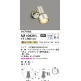 コイズミ照明　AU40628L　アウトドアスポットライト 白熱球100W相当 LED付 電球色 防雨型 ウォームシルバー