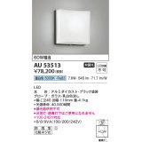 コイズミ照明　AU53513　階段通路用ブラケット LED一体型 非調光 防雨型 昼白色 シルバー