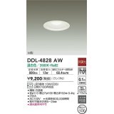 大光電機(DAIKO)　DDL-4828AW　ダウンライト LED内蔵 温白色 非調光 M形 ランプ付 白熱灯100W相当 φ100