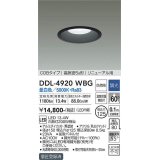 大光電機(DAIKO)　DDL-4920WBG　高天井用ダウンライト LED内蔵 調光(調光器別売) 昼白色 COBタイプ 高気密SB形 リニューアル用 防雨形 埋込穴φ125 ブラック