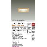 大光電機(DAIKO)　DDL-5113YT　ダウンライト LED内蔵 非調光 電球色 COBタイプ 高気密SB形 防雨形 埋込穴□100 白木枠