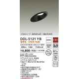 大光電機(DAIKO)　DDL-5121YB　ダウンライト LED内蔵 非調光 電球色 COBタイプ 高気密SB形 傾斜天井用 防雨形 埋込穴φ100 ブラック