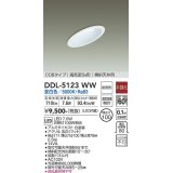 大光電機(DAIKO)　DDL-5123WW　ダウンライト LED内蔵 非調光 昼白色 COBタイプ 高気密SB形 傾斜天井用 防雨形 埋込穴φ100 ホワイト