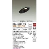 大光電機(DAIKO)　DDL-5123YB　ダウンライト LED内蔵 非調光 電球色 COBタイプ 高気密SB形 傾斜天井用 防雨形 埋込穴φ100 ブラック