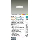 大光電機(DAIKO)　DDL-5287FWG　ダウンライト LED内蔵 調光器別売 電球色・温白色・昼白色 プルレス・色温度切替 高気密SB形 ときめき 埋込穴φ100 ホワイト