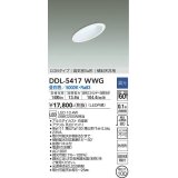 大光電機(DAIKO)　DDL-5417WWG　ダウンライト LED内蔵 調光(調光器別売) 昼白色 COBタイプ 高気密SB形 傾斜天井用 防雨形 埋込穴φ100 ホワイト