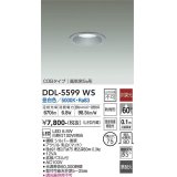 大光電機(DAIKO) DDL-5599 WS ダウンライト 埋込穴φ75 非調光 LED 昼白色 COBタイプ 高気密SB形 防雨形 準耐火 シルバー