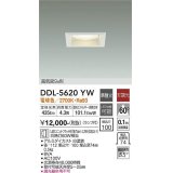 大光電機(DAIKO) DDL-5620 YW ダウンライト 埋込穴□100 非調光 LED 電球色 ランプ付 高気密SB形 準耐火 ホワイト