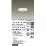 大光電機(DAIKO)　DDL-5793AWG　ベースダウンライト LED内蔵 調光(調光器別売) 温白色 COBタイプ 高気密SB形 ときめき 防雨形 埋込穴φ100 ホワイト