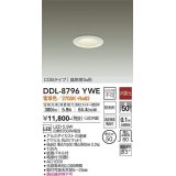 大光電機(DAIKO)　DDL-8796YWE　ダウンライト LED内蔵 非調光 電球色 拡散パネル付 温度保護機能付 防雨形