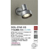 大光電機(DAIKO)　DOL-3765XS　アウトドアライト スポットライト ランプ別売 非調光 防雨形 シルバー