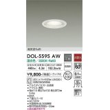 大光電機(DAIKO) DOL-5595 AW アウトドアライト 軒下ダウンライト 埋込穴φ100 非調光 LED 温白色 ランプ付 高気密SB形 防雨形 ホワイト