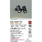 大光電機(DAIKO)　DSL-5329YB　スポットライト 非調光 電球色 フランジタイプ 黒