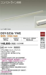 大光電機(DAIKO)　DSY-5236YWE　間接照明 LED内蔵 電源別売 非調光 電球色 コンパクトライン L=1451mm シルバー