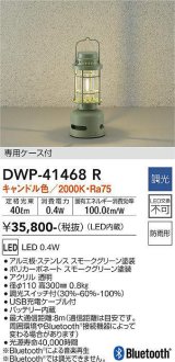 大光電機(DAIKO)　DWP-41468R　スタンド 調光 キャンドル色 専用ケース付 防雨形 スモークグリーン