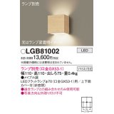 パナソニック　LGB81002　ブラケット 壁直付型 LED ランプ別売(口金GX53-1) メイプル調