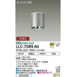 大光電機(DAIKO) LLC-7089AU シーリングダウンライト 非調光 温白色 ビーム角60度 防雨・防湿形 ステンカラー