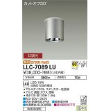 大光電機(DAIKO) LLC-7089LU シーリングダウンライト 非調光 電球色 ビーム角60度 防雨・防湿形 ステンカラー