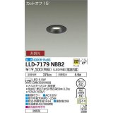 大光電機(DAIKO) LLD-7179NBB2 ダウンライト 埋込穴φ50 非調光 白色 ビーム角50度 防雨形 黒