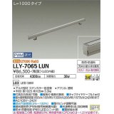 大光電機(DAIKO) LLY-7065LUN アウトドアライト 間接照明 L=1000 PWM調光(調光器別売) 電球色 灯具可動 ビーム角25度×60度 狭角形 防雨・防湿形 ステンカラー