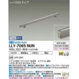 大光電機(DAIKO) LLY-7065NUN アウトドアライト 間接照明 L=1000 PWM調光(調光器別売) 白色 灯具可動 ビーム角25度×60度 狭角形 防雨・防湿形 ステンカラー