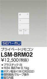 大光電機(DAIKO) LSM-BRM02 部材 プライベートリモコン ホワイト